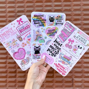 Kindle Insert Kindle Srickers Coquette E-Reader Holographic Insert Kindle Glitter Cardstock Decor Buchaccessoires Geschenk für Buchliebhaber