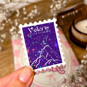 Fantasy Kindle Naklejki Acotar Kobo Decor E-czytnik Naklejki holograficzne Bookish Laptop Naklejki winylowe Akcesoria Kindle Prezent dla miłośnika książek