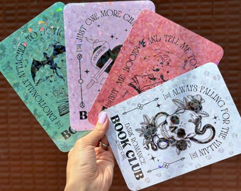 Kindle Insert Kindle Srickers Book Club E-Reader Holographic Insert Kindle Glitter Cardstock Decor Bookish Accessories Gift for Book Lover