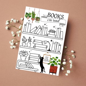 Inserto Kindle per custodia trasparente Kindle Skin stampabile Custodia Kindle Paperwhite Reading Tracker Decorazione Kindle Regalo per amanti dei libri