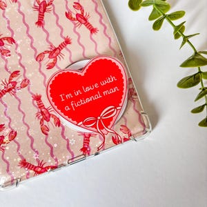 Coquette Kindle Grip Fantasy Bookish Phone Grip Magnetic Kindle Holder Kindle Accessories Bookish Merch Gift for Book Lover