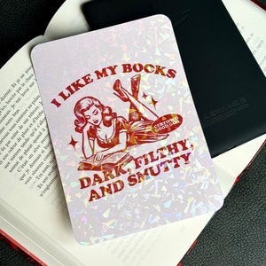 Kindle-Einsatz, Kindle Srickers Retro Smut E-Reader, holografischer Einsatz, Kindle-Glitzer-Karton, Dekor, Bücherzubehör, Geschenk, Buchliebhaber