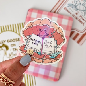 Sommer Kindle Sticker Süßer Kobo Dekor E-Reader Holographic Sticker Bookish Laptop Vinyl Sticker Kindle Zubehör Geschenk für Buchliebhaber