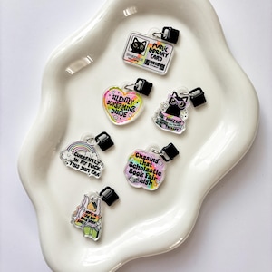 Kindle Charm Bookish Phone Charm Kindle Accessories Bookish Merch Phone Accessories Kindle Decor E-Reader Acrylic Dust Plug USB-C Plug