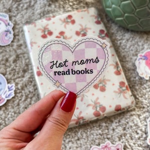 Söt Kindle-klistermärke Kobo-dekor E-läsare holografisk klistermärke boklig laptop vinylklistermärke Kindle-tillbehör present till bokälskare present till mamma