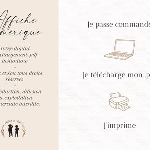 Carte annonce de grossesse - ami tonton formidable - pdf numérique image 3