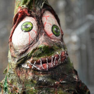Swamp Monster OOAK Art Sculpture | Unique Handcrafted Creature Decor for Home