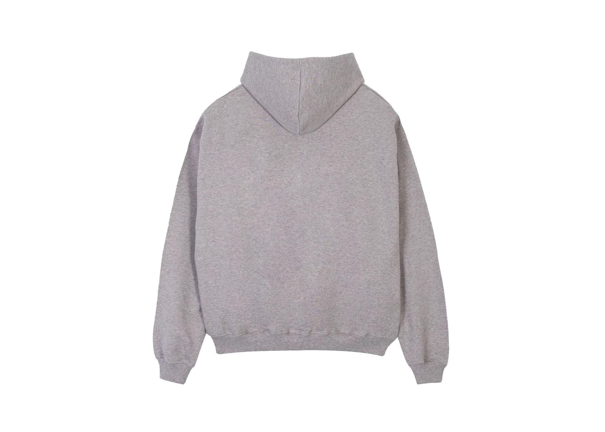 aeae APPLIQUE LOGO HOODIE グレー パーカー Mサイズ aeae APPLIQUE LOGO HOODIE グレー パーカー Mサイズ