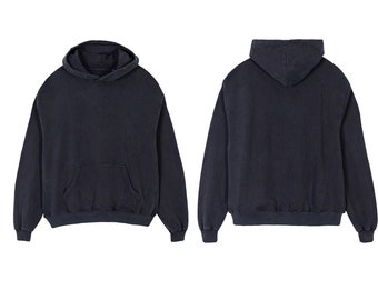 黒のクロップドパーカーのモックアップ - Etsy 日本