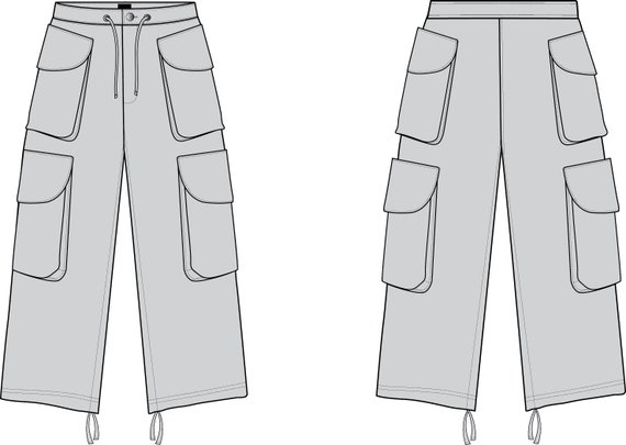 Cargo Pant Mockup