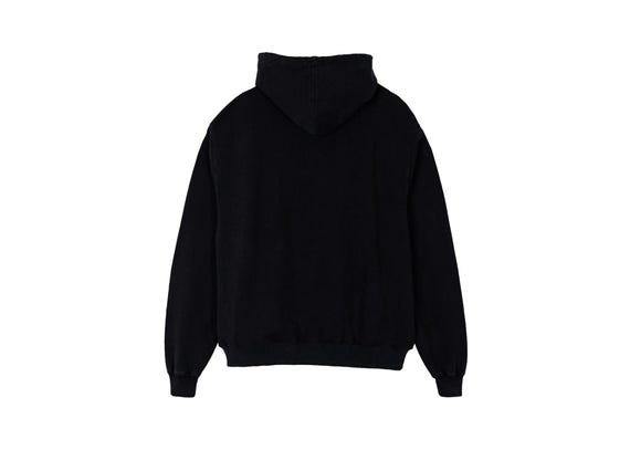 Dim Moire 黒 オーバーサイズパーカー 黒のオーバーサイズ ジップ パーカー モックアップ - Etsy 日本