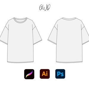 Oversize T-shirt Mockup - Etsy