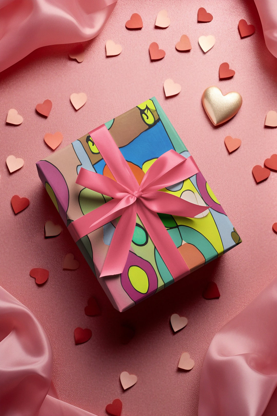 Gift Wrap Papers, Luxurious Gift Wrap Papers, Unique and Vibrant Designs, Ideal for Wrapping