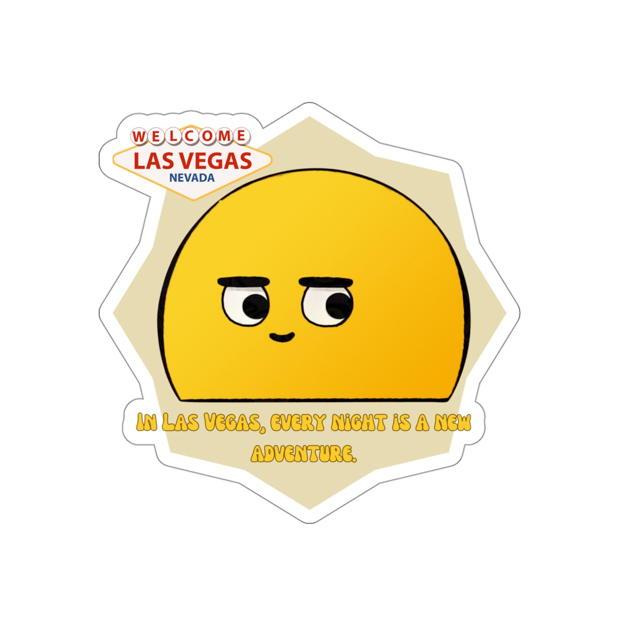 Sphere Stickers Las Vegas, Travel Decals, Great for Customizing