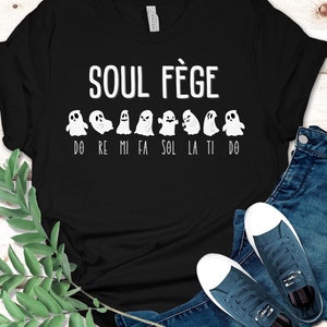 Soulfege Shirt, Halloween Tee, Funny Halloween Shirt, Music Student, Music Teacher, Solfege, Music Gift, Halloween Gift, Music T-shirt