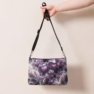 Bolso bandolera Amethyst con correas extraíbles