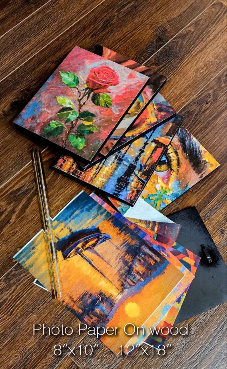 Oil Painting Style 115 Print on Canvas Etsy