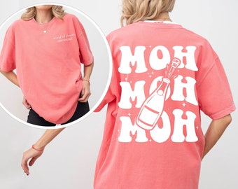 Comfort Color Boho Shirt, Maid of Honor Shirt, Boho Maid Of Honor Shirt, Bridal Shower Shirt, Bachelorette Party Shirt, Bridesmaid Shirt