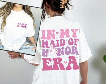 Camisa de dama de honra, camisa de MOH, camisa de noiva, moletom de dama de honra, presente de festa de noiva, presente de dama de honra, despedida de solteira, presentes de casamento