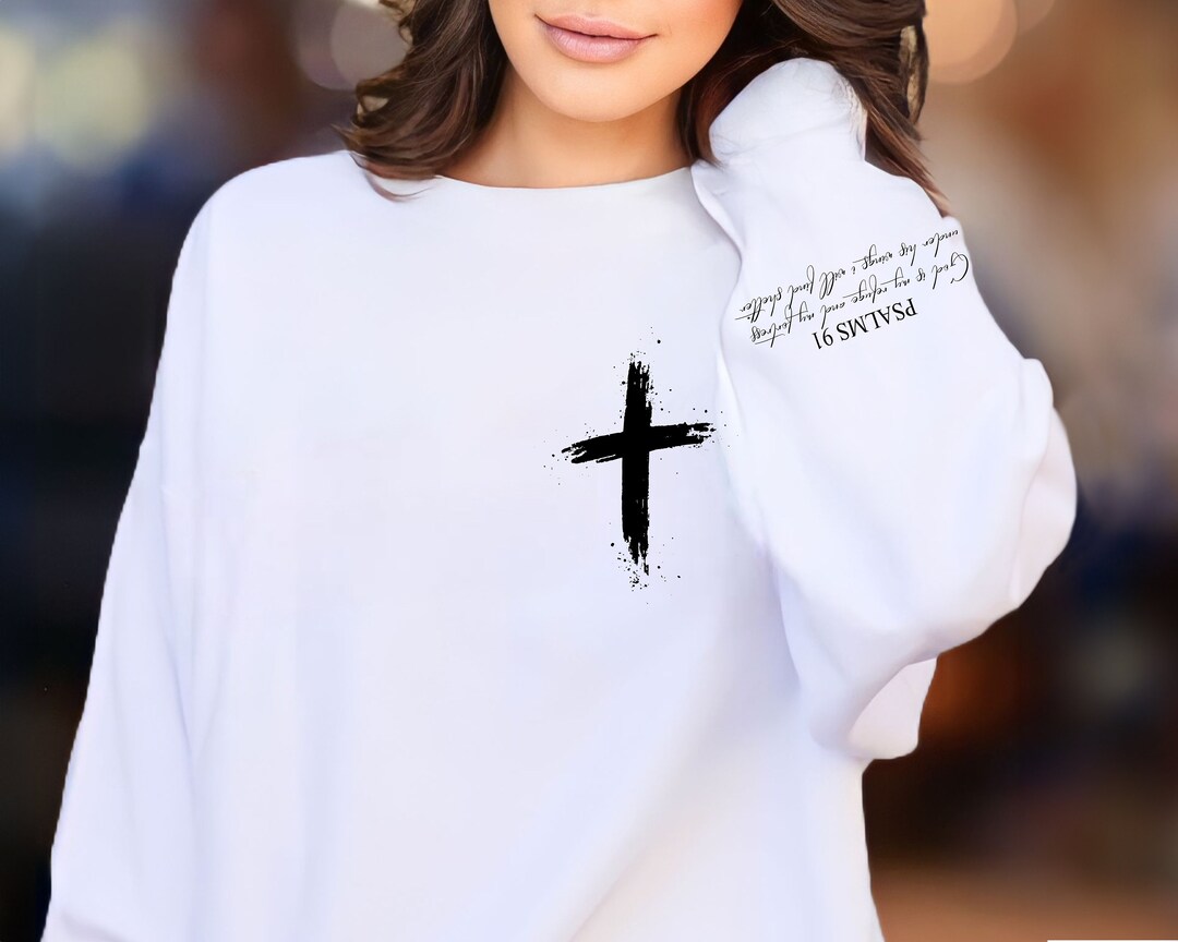 Women's Christian Sweatshirt, Religious Gifts for Mother's Day, Bible Verse Sweatshirt, Psalms