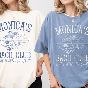 Bachelorette Party Shirts, Custom Location Bachelorette Shirts, The Bach Club Bachelorette Shirt, Bridal Party Gifts, The Bach Club Shirt