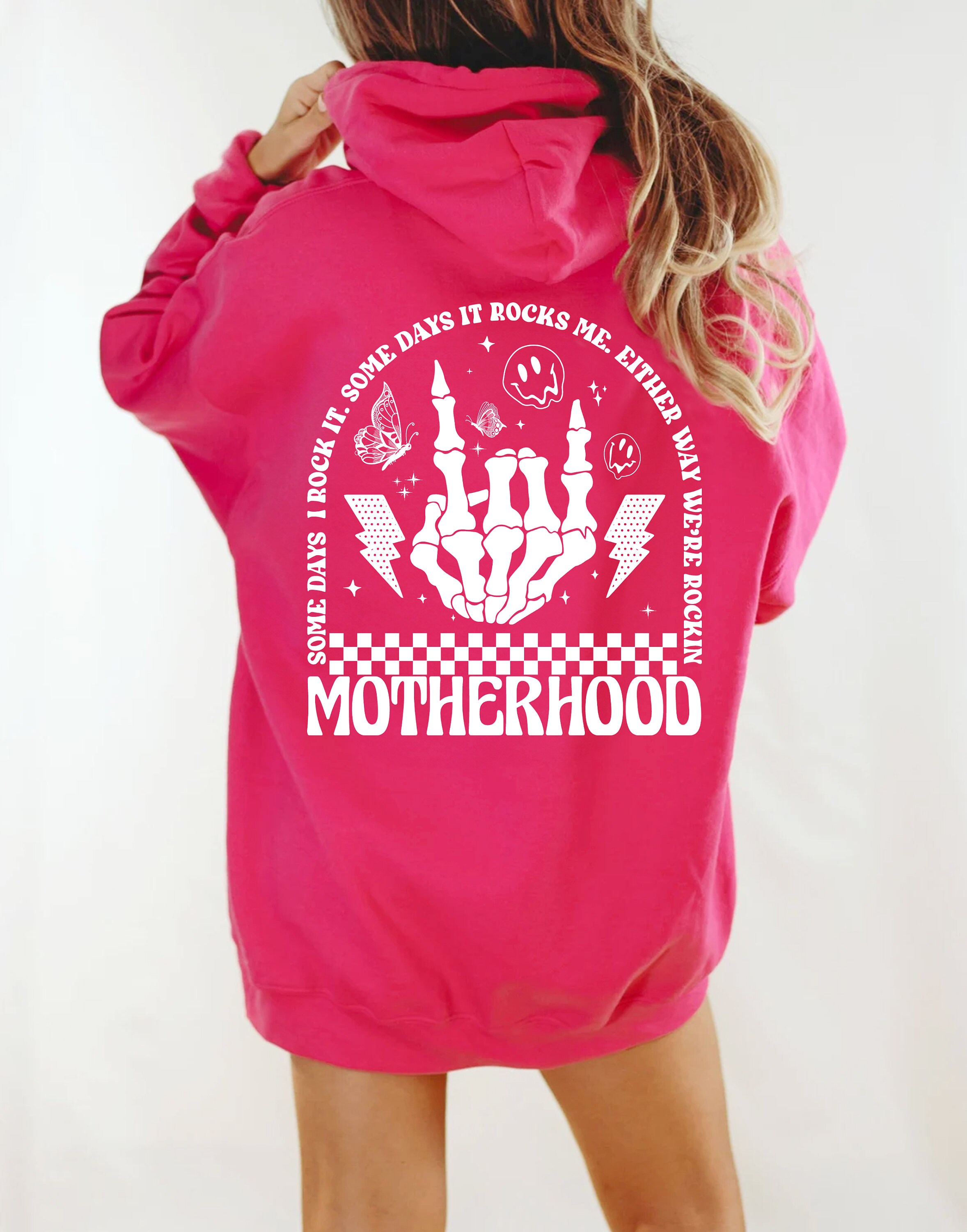 Motherhood Some Day I Rock it Hoodie, Gift for Moms