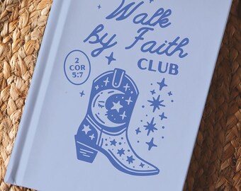 Western Theme Youth Group Event Gift Journal for Cowgirl Aesthetic Bible Study Gift for Group Retreat Walk in Faith Christian Teacher Gift