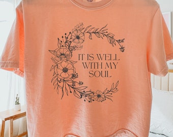 Crop Top christelijk T-shirt geloof shirt christelijke kleding heldere comfort kleuren geloof geïnspireerd T-shirt Jezus kleding christelijke cadeau bijgesneden T-shirt