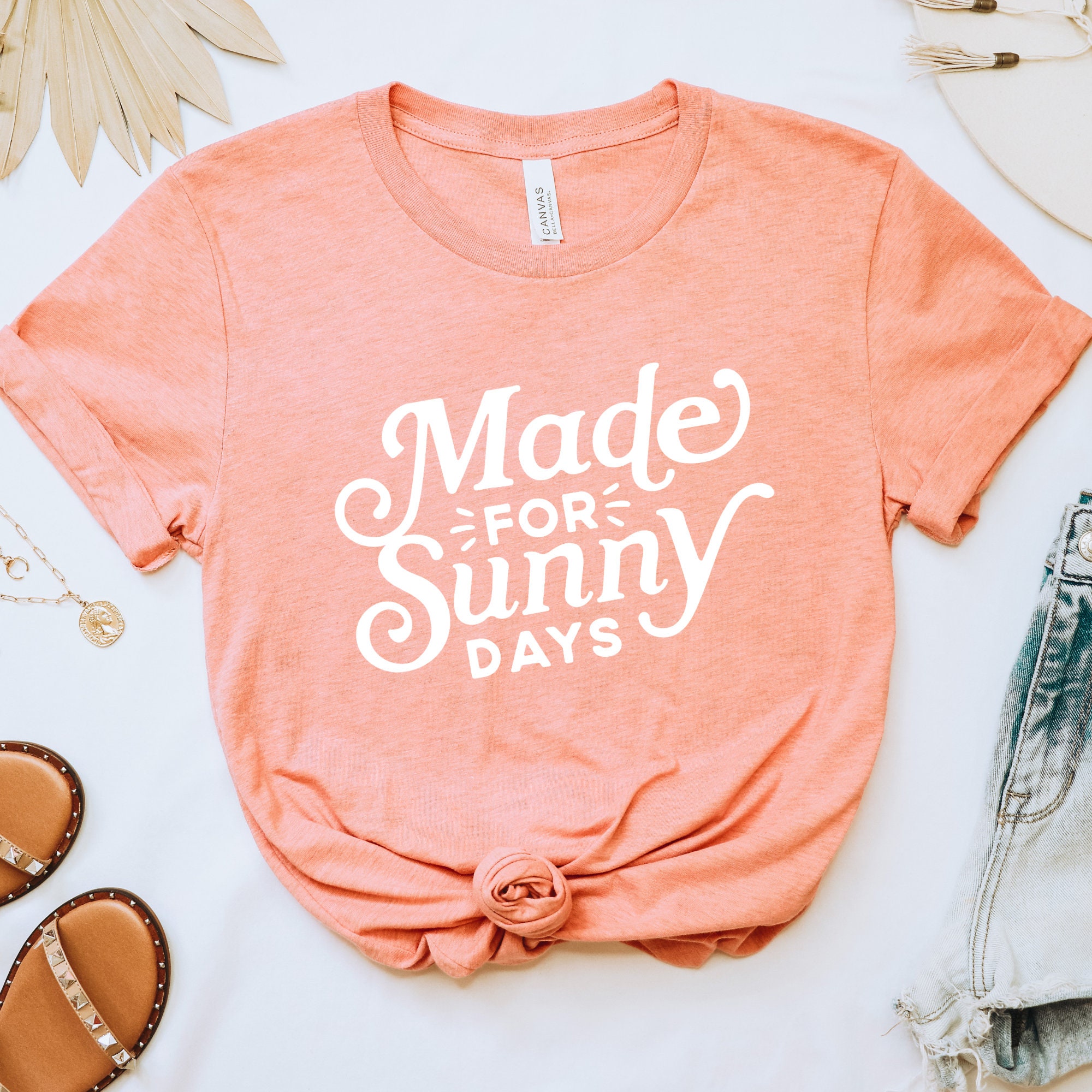 Summer Sunshine Shirt Cute Boho Sun Tshirt Sunny Days Shirt Lake Life ...