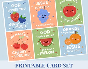 Tarjetas cristianas imprimibles para niños, manualidades bíblicas inspiradas en la fe, notas imprimibles, actividades de estudio bíblico para fiestas de clase, tarjetas de estudio bíblico para grupos de jóvenes