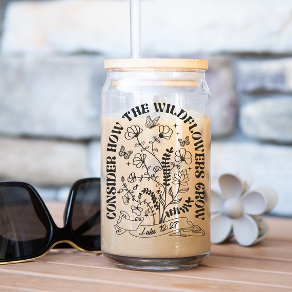 Christian Glass Tumbler For Women Christian Glass Tumbler For Women