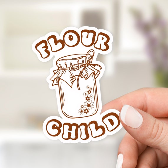 Sourdough Sticker Baking Lover Vinyl Sticker Retro Sticker for Sourdough Starter Jar Trendy Homestead Sticker Tumbler Sticker for Cookbook