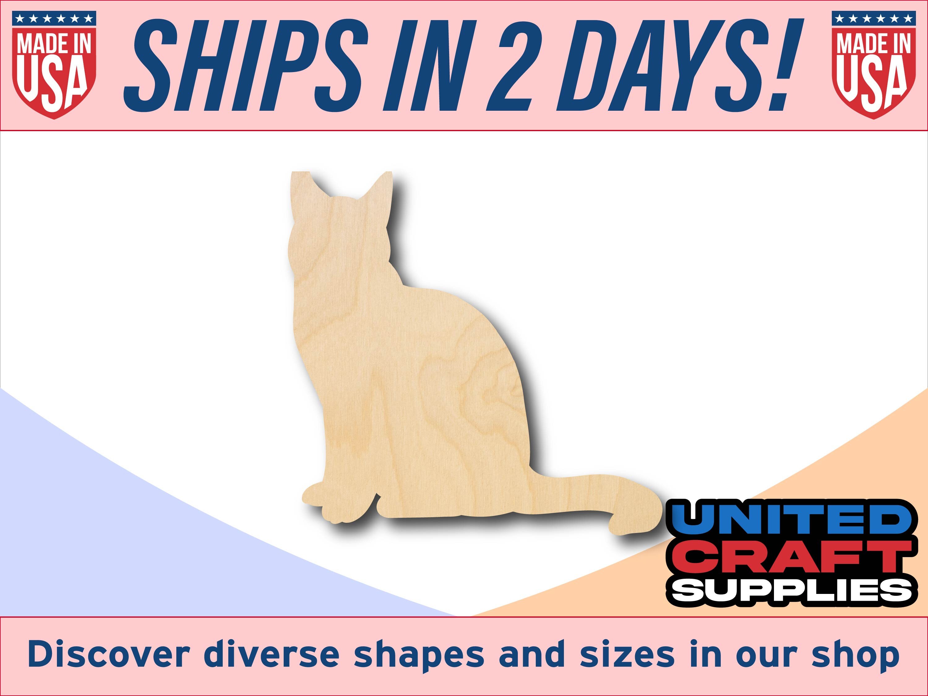 Word Cat - Laser Cut Out Unfinished Wood Craft Shape CAT5 Word Cat - Laser Cut Out Unfinished Wood Craft Shape CAT5