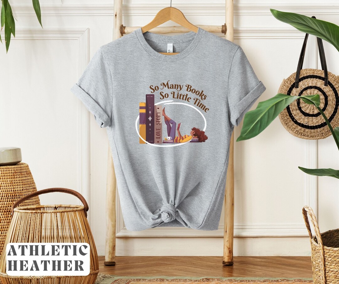 So Many Books Graphic Tee