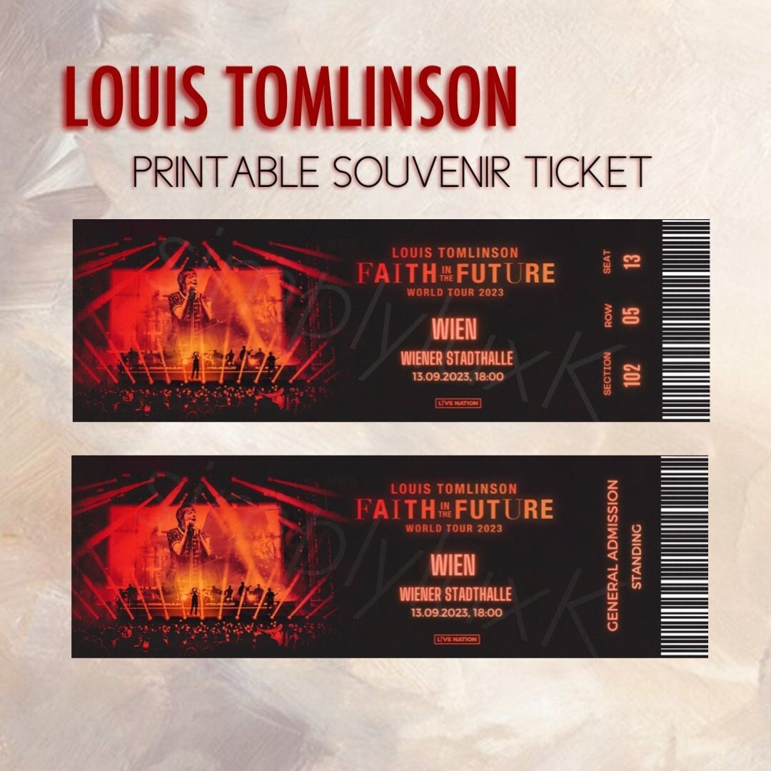 Louis Tomlinson Faith In The Future Tour 2023 Shirt North America Concert  Tee - iTeeUS