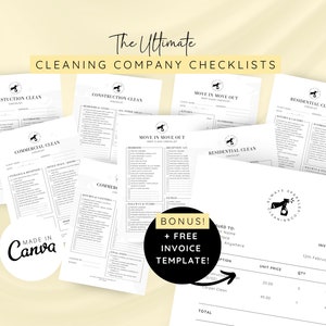 Cleaning Plan Commercial Cleaning Checklist Template