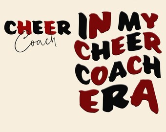 I min cheer coach-era png svg, cheer coach svg png, cheer funny, cheer squad coach citat sublimering klippfil