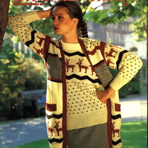 Vintage 80s magazine &quot;Stitchin&#39; time sept/oct 81&quot; PDF instant download kniting machine patterns knit Brother KnitMaster Silver Reed Passap
