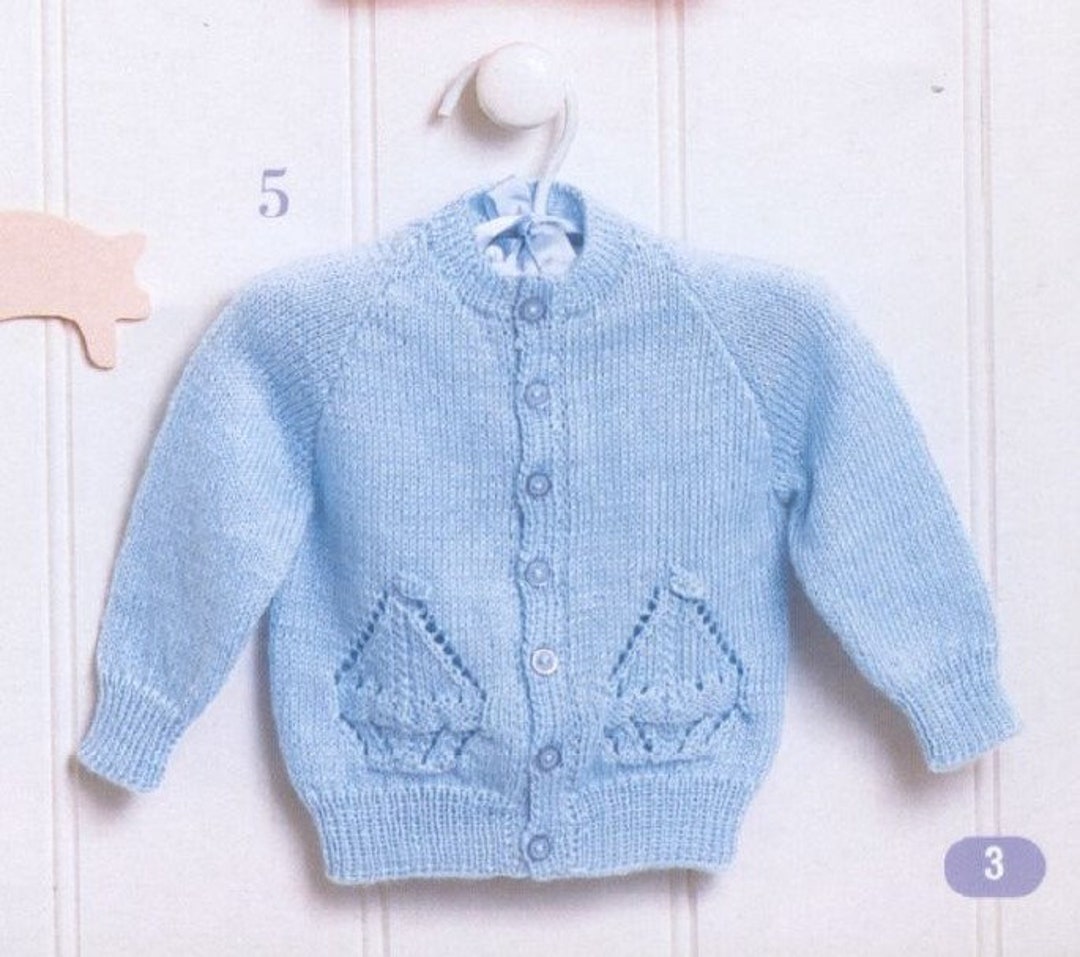 BREIEN PATROON PDF instant download Baby Eyelet schepen vest