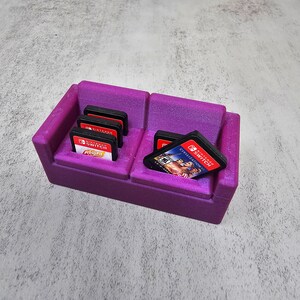 Mini Sofa for Switch Games - Video Game Storage - Organizer - Gamer Gift