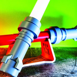 Brick-Inspired Lightsaber with Collapsible Blade -- Additional Blade Option -- Cosplay