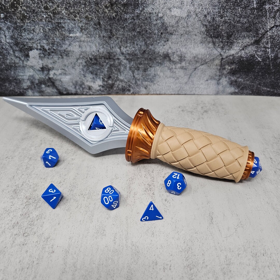 Dagger of Holding RPG Dnd Dice Carrier Dice Holder for Role Playing Games, Dungeons and Dragons