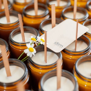 A Cozy Embrace of Warm Spices, Creamy Vanilla & Rustic Cedarwood: Hand-Poured Autumnal Soy Candle image 4