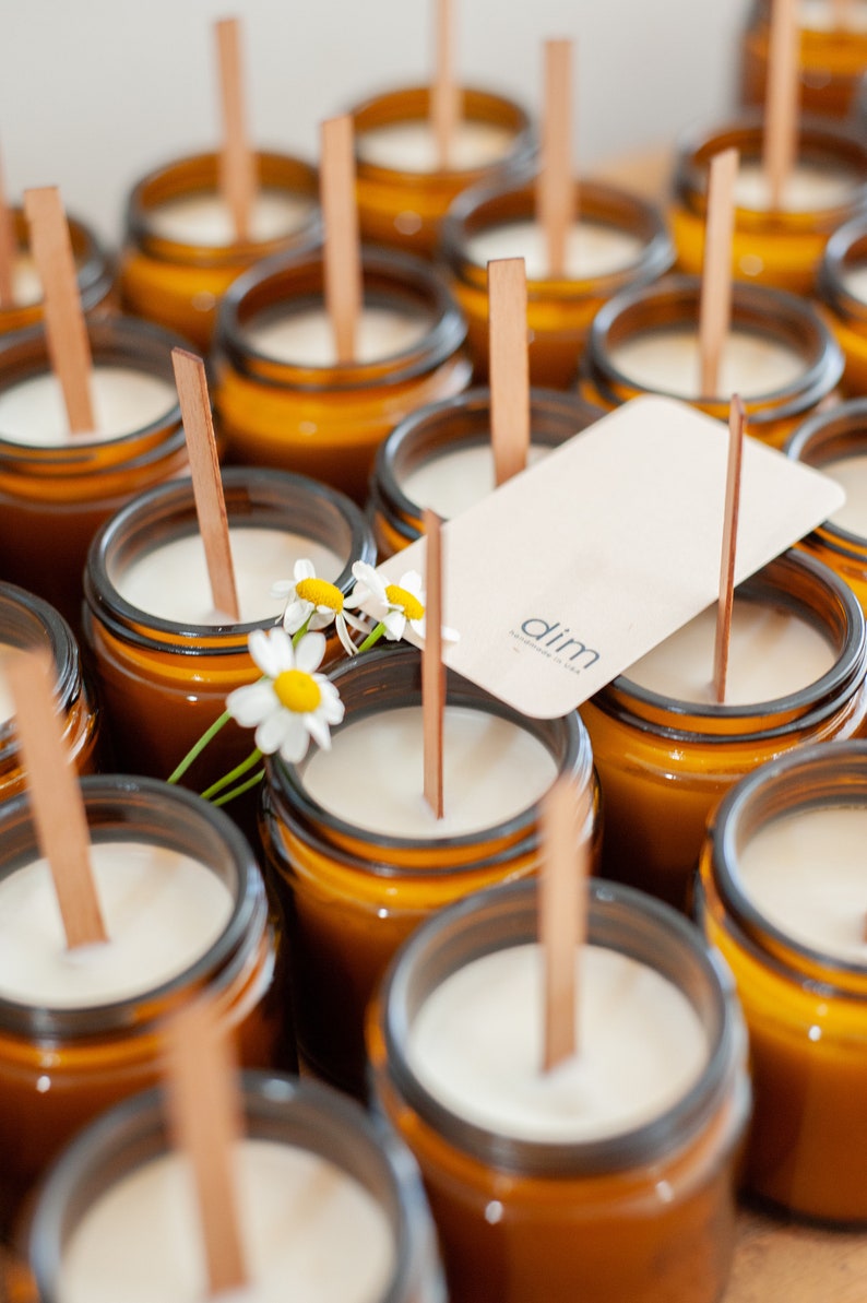 A Cozy Embrace of Warm Spices, Creamy Vanilla & Rustic Cedarwood: Hand-Poured Autumnal Soy Candle image 4