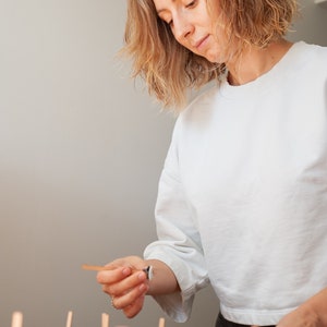 A Cozy Embrace of Warm Spices, Creamy Vanilla & Rustic Cedarwood: Hand-Poured Autumnal Soy Candle image 3