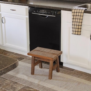 Rustic Maple Step Stool