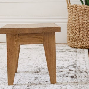 White Oak Step Stool - Etsy