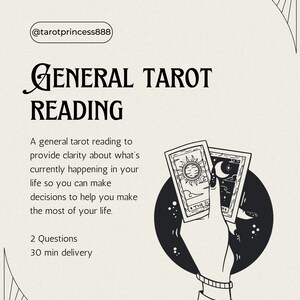Leitura Geral de Tarô por Tarot Princess 888