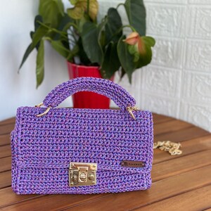 Handgeweven tas/handgemaakte tas/gehaakte tas/gebreide tas/handgebreide tas/luxe tas/damestas/designertas/schoudertas/kerstcadeau