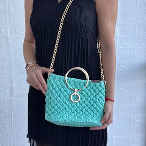Gıft Bag/Hand Woven Bag/Handmade Bag/Crochet Bag/Knitted Bag/Hand Knitted Bag/Luxury Bag/Womens Bag/Designer Bag/Shoulder Bag/Christmas Gift